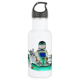 Kart Racer Inverted Colour 532 Ml Water Bottle