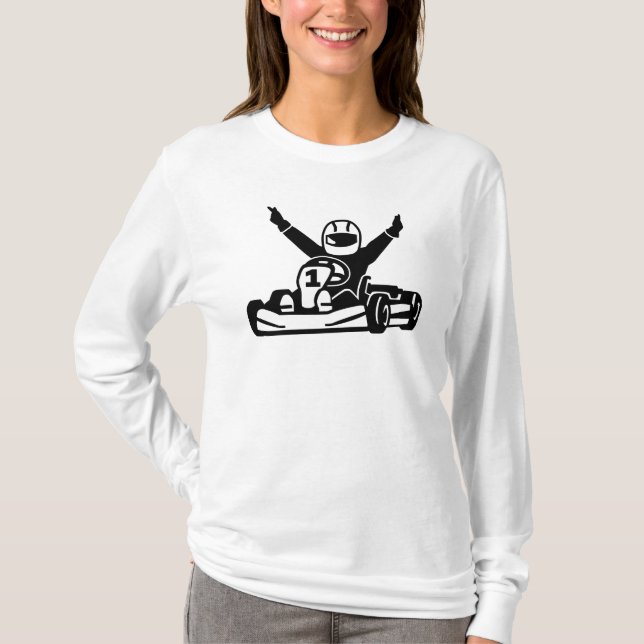 Kart racing champion T-Shirt (Front)
