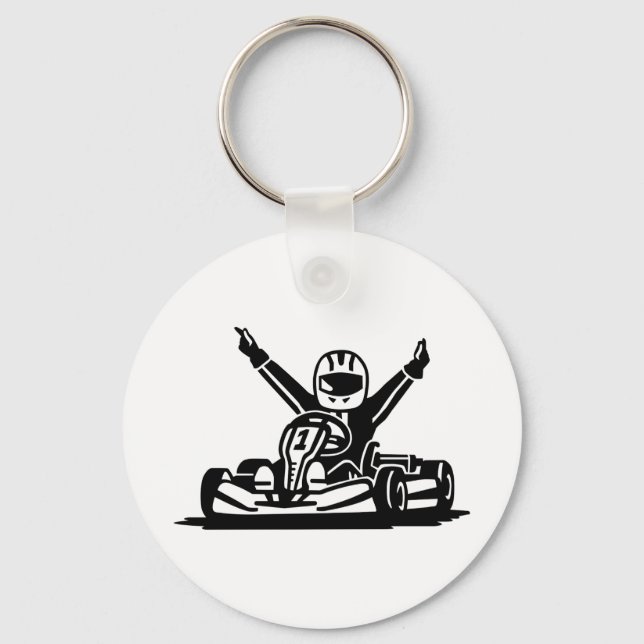 Kart winner key ring (Front)
