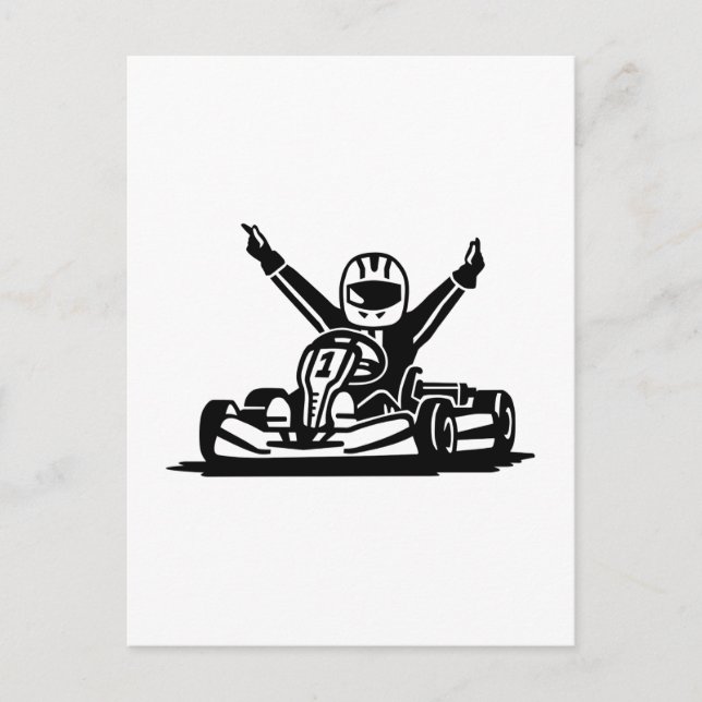 Kart winner postcard (Front)