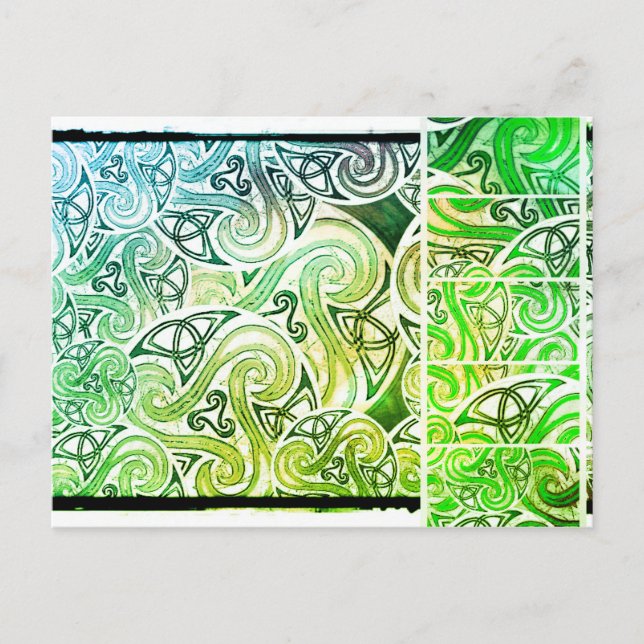 Karte celtic Triskele Postcard (Front)