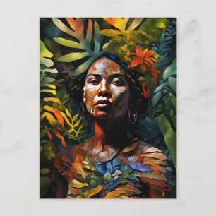 “Karuma” Jungle Dream - Women In Amazonia    Postcard