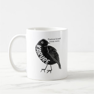 Karure Chatham Island black robin Coffee Mug