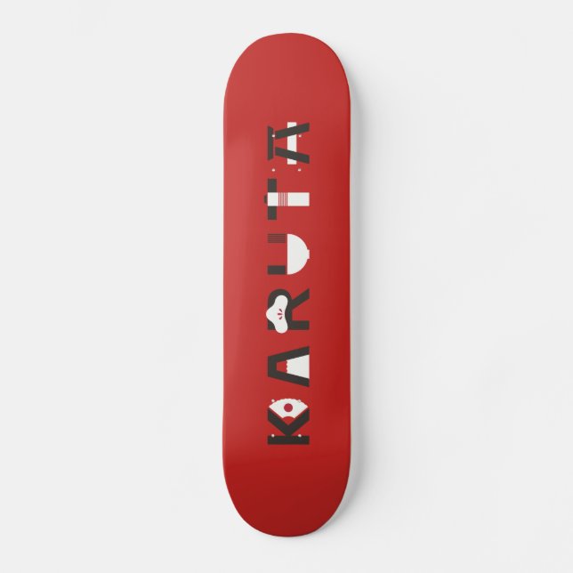 Karuta Japan Logo Skate Board (Front)