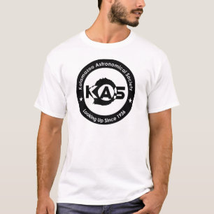 KAS White T-shirt (Large Logo)