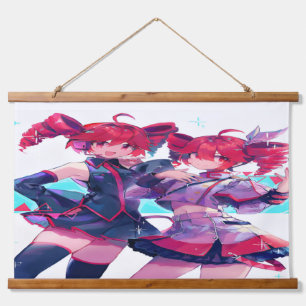 Kasane on the roof hanging tapestry