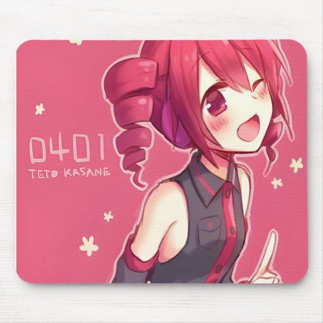 Kasane Teto Mouse Mat (Front)