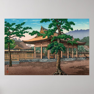 Kashihara Shrine by Tsuchiya Koitsu Poster