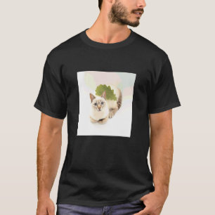 Kashiwamochi, Siamese Mix Cat Sorara_001 T-Shirt