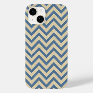 Kashmir Blue Spice Moods Chevrons Case-Mate iPhone 14 Case