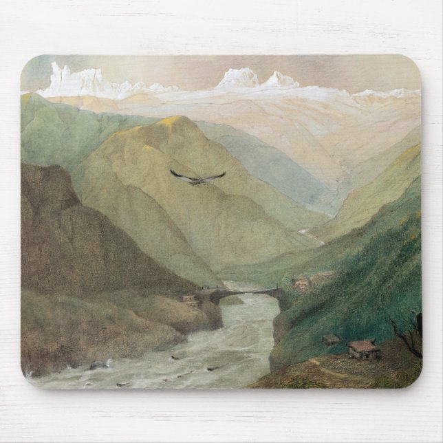 Kashmir, c.1860 mouse mat (Front)