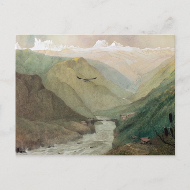 Kashmir, c.1860 postcard (Front)