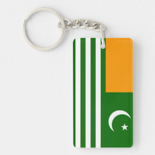 kashmir country flag province region symbol key ring