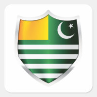 Kashmir Silver Shield Flag