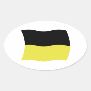 Kashubians Flag Sticker