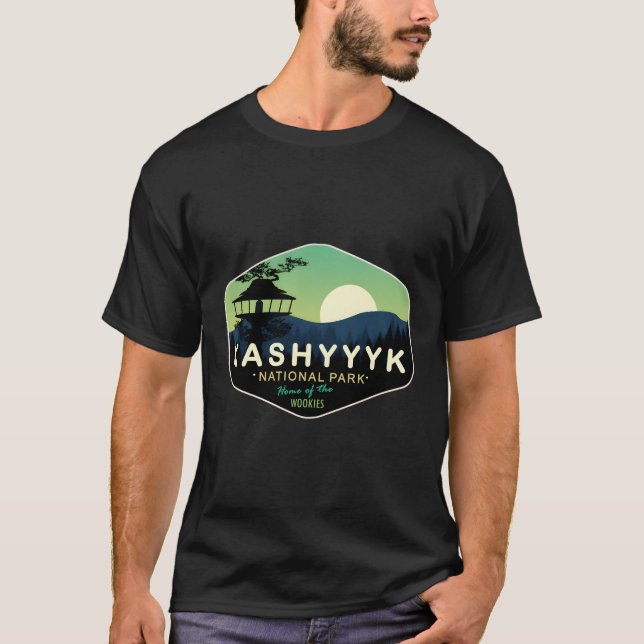 Kashyyyk National Park Home Of The Wookies T-Shirt (Front)