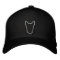 Kasper Black Embroidered Baseball Cap