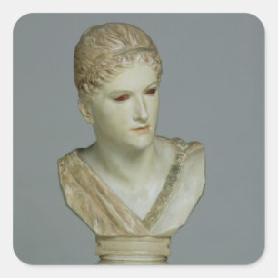 Kassandra, c.1895 square sticker