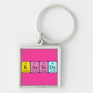 Kassidy periodic table name keyring