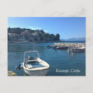 Kassiopi, Corfu. Postcard