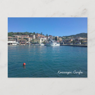 Kassiopi, Corfu Postcard