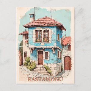 Kastamonu Turkiye Travel Postcard