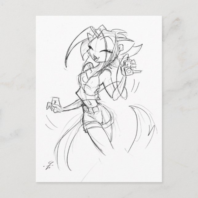 Kat IPod Postcard (Front)