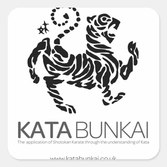 Kata Bunkai Sticker (Front)