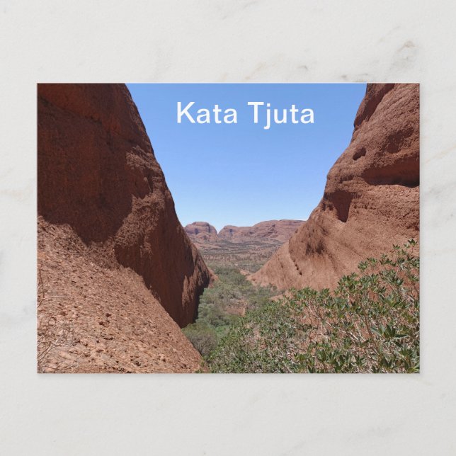 Kata Tjuta Australia Postcard (Front)