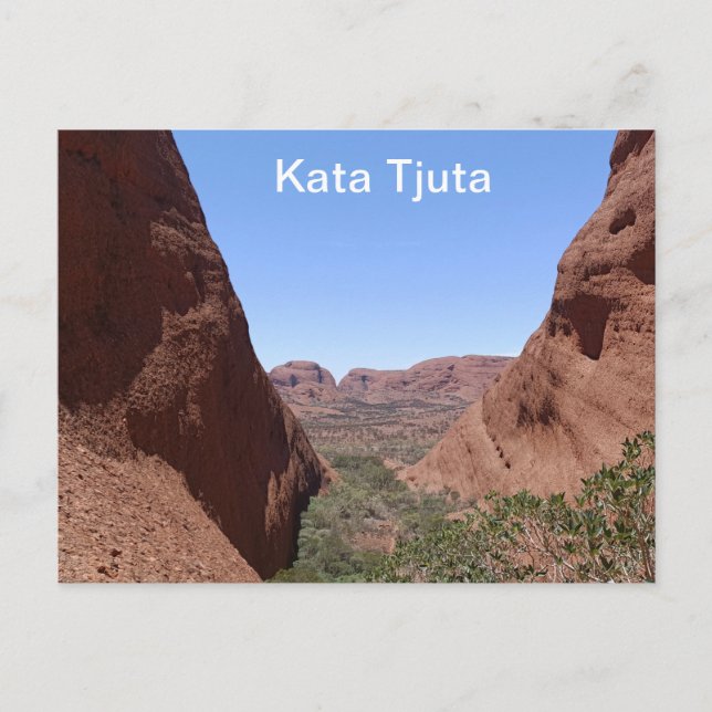 Kata Tjuta Australia Postcard (Front)