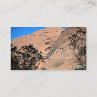 Kata Tjuta, Grey Nomad scenes Business Card