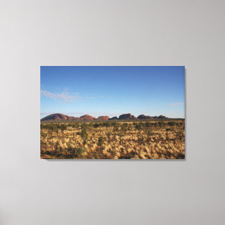Kata Tjuta – The Olgas at Sunrise in the Australia Canvas Print