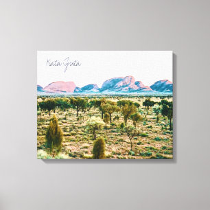 Kata Tjuta The Olgas Central Australia travel Canvas Print