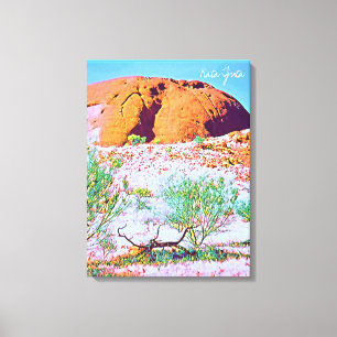 Kata Tjuta The Olgas Central Australia travel Canvas Print