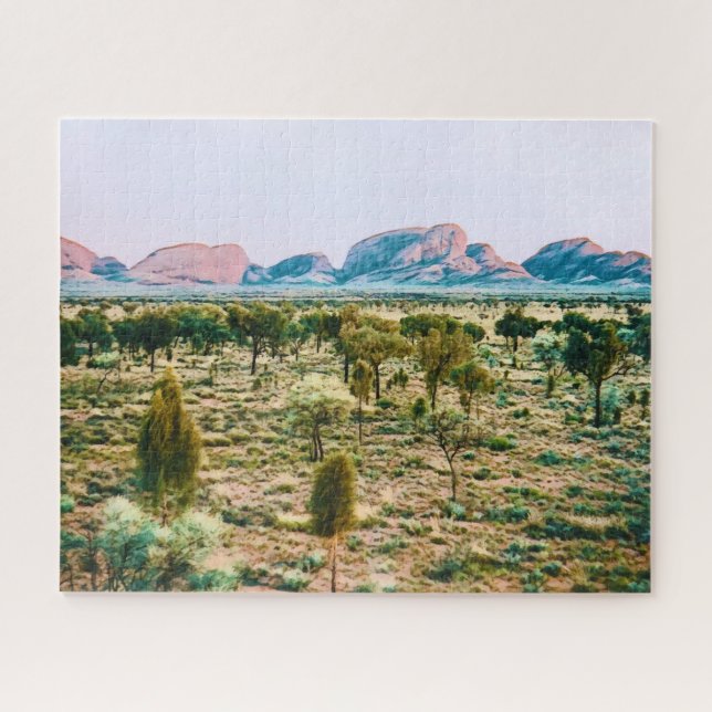 Kata Tjuta The Olgas Central Australia travel Jigsaw Puzzle (Horizontal)