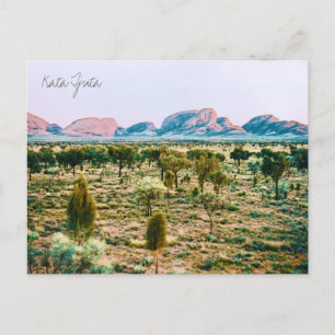 Kata Tjuta The Olgas Central Australia travel Postcard