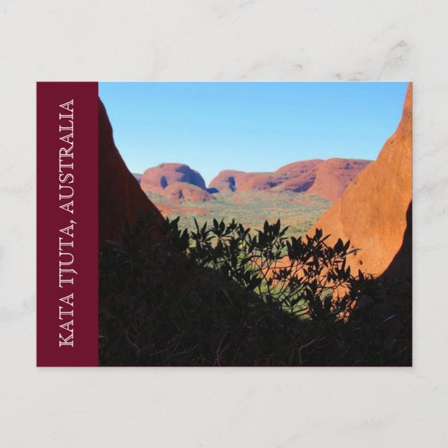 kata tjuta view postcard (Front)