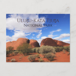  Kata Tujuta, Olgas, Uluru-Kata Tjuta NP Postcard