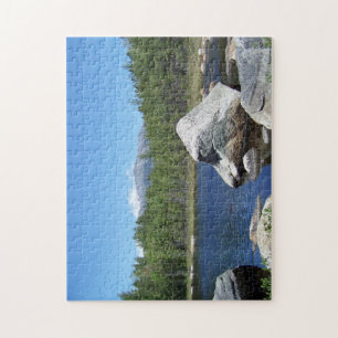 Katahdin on the rocks jigsaw puzzle