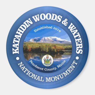 Katahdin Woods & Waters (NM) Magnet