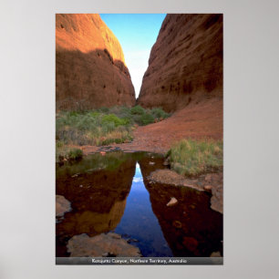 Katajutta Canyon, Northern Territory, Australia Poster