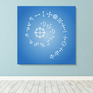 Katakamuna Power verses 6th Canvas Print