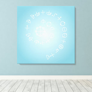 Katakamuna Power verses 8th Canvas Print