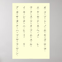 Katakana With Romaji Learn Japanese Characters