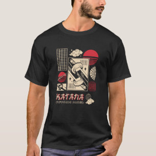 Katana Samurai Warrior Japanese Streetwear T-Shirt