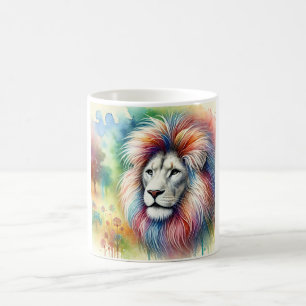 Katanga Lion 130724AREF107 - Watercolor Coffee Mug