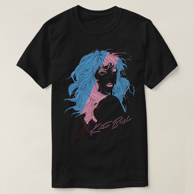 Kate Bush 80s Style Original Design T-Shirt (Design Front)
