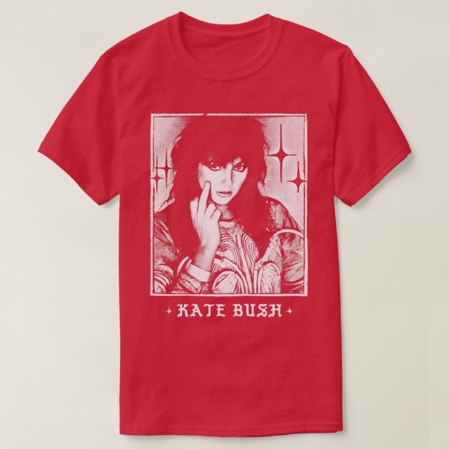 Kate Bush Punksthetic Design T-Shirt (Design Front)