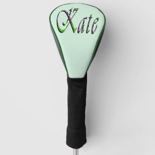 "Kate" Floral Lavender Kate Name, Golf Head Cover