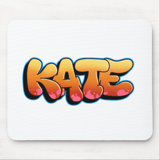 Kate Graffiti Style Merch! Custom Name Kate Mouse Mat